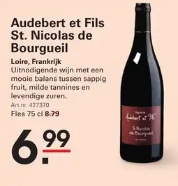 Sligro Audebert et Fils St. Nicolas de Bourgueil aanbieding