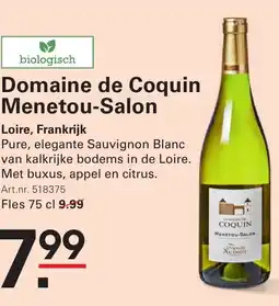 Sligro Domaine de Coquin Menetou-Salon aanbieding