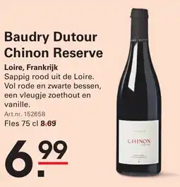 Sligro Baudry Dutour Chinon Reserve aanbieding