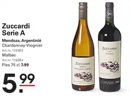 Sligro Zuccardi Serie A aanbieding