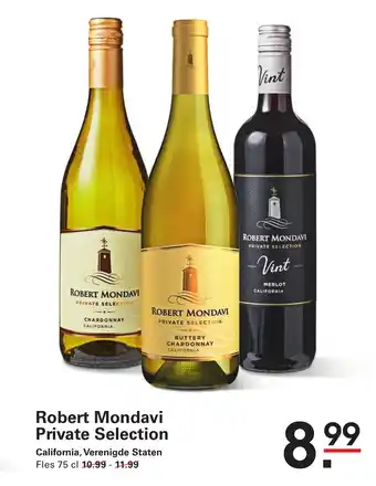 Sligro Robert Mondavi Private Selection aanbieding