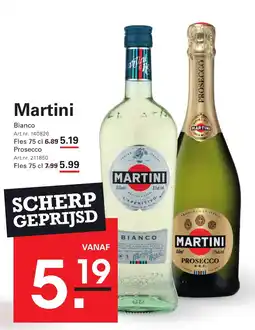 Sligro Martini aanbieding