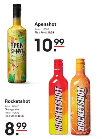 Sligro Rocketshot aanbieding