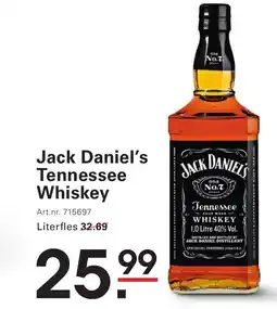 Sligro Jack Daniel's Tennessee Whiskey aanbieding