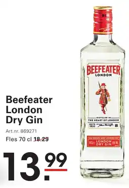 Sligro Beefeater London Dry Gin aanbieding