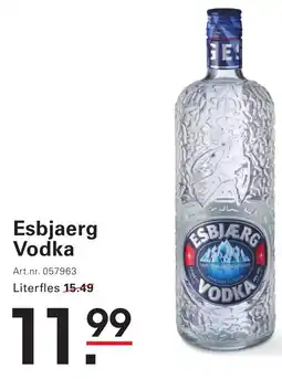 Sligro Esbjaerg Vodka aanbieding