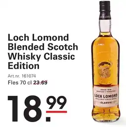 Sligro Loch Lomond Blended Scotch Whisky Classic Edition aanbieding