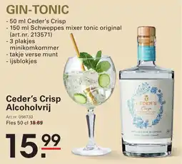 Sligro Ceder's Crisp Alcoholvrij aanbieding
