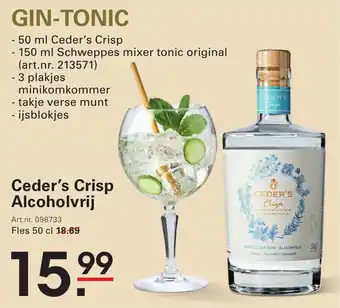 Sligro Ceder's Crisp Alcoholvrij aanbieding