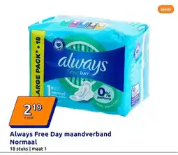 Action Always Free Day maandverband Normaal aanbieding