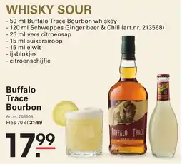 Sligro Buffalo Trace Bourbon aanbieding