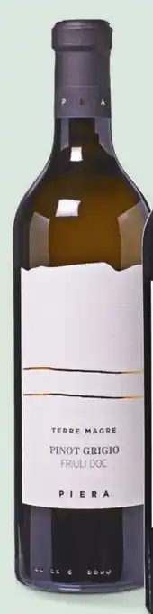 Sligro Piera Terre Magre Pinot Grigio aanbieding