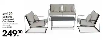 Sligro Sediamo Loungeset Castricum aanbieding