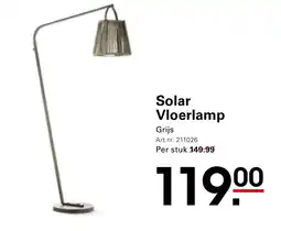 Sligro Solar Vloerlamp aanbieding