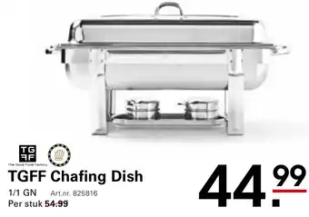 Sligro TGFF Chafing Dish aanbieding