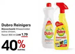 Sligro Dubro Reinigers aanbieding