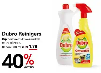 Sligro Dubro Reinigers aanbieding