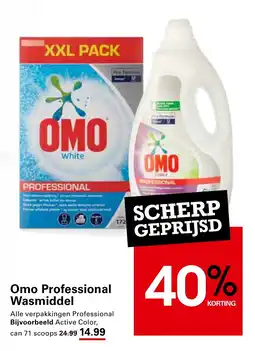 Sligro Omo Professional Wasmiddel aanbieding