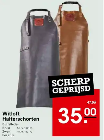 Sligro Witloft Halterschorten aanbieding