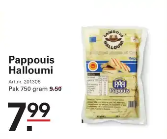 Sligro Pappouis Halloumi aanbieding