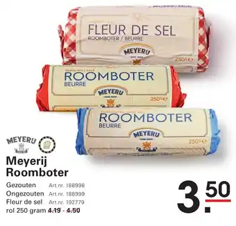 Sligro Meyerij Roomboter aanbieding