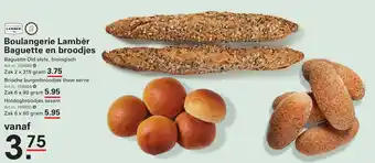 Sligro Boulangerie Lambèr Baguette en broodjes aanbieding
