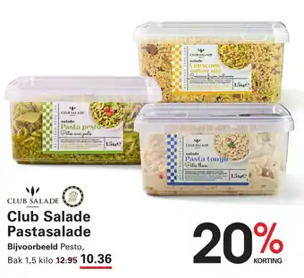 Sligro Club Salade Pastasalade aanbieding