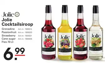 Sligro Jolie Cocktailsiroop aanbieding