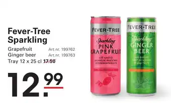 Sligro Fever Tree Sparkling aanbieding