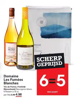 Sligro Domaine Les Fumées Blanches aanbieding