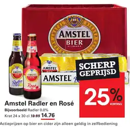 Sligro Amstel Radler en Rosé aanbieding