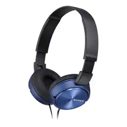Amazon Casque arceau mode Sony Mdr-Zx310 - Bleu aanbieding