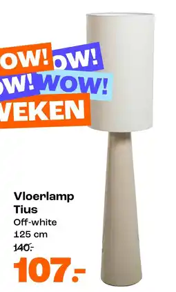 Kwantum Vloerlamp Tius aanbieding