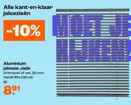 Kwantum Aluminium jaloezie Jade aanbieding