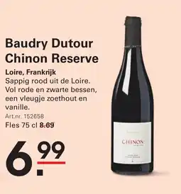 Sligro Baudry Dutour Chinon Reserve aanbieding