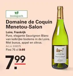 Sligro Domaine de Coquin Menetou-Salon aanbieding