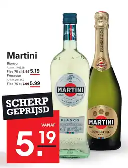 Sligro Martini aanbieding