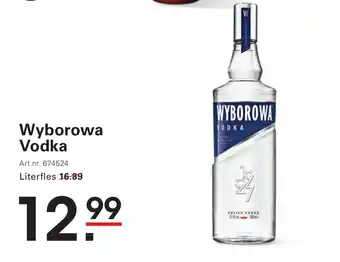 Sligro Wyborowa Vodka aanbieding