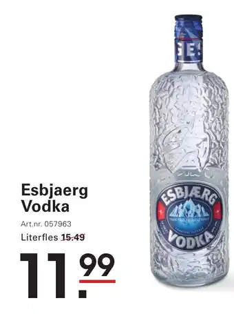 Sligro Esbjaerg Vodka aanbieding