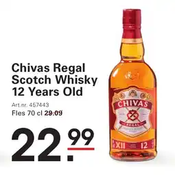 Sligro Chivas Regal Scotch Whisky 12 Years Old aanbieding