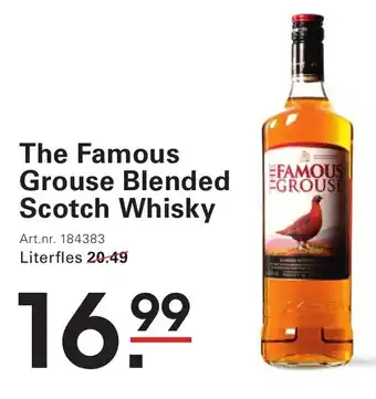 Sligro The Famous Grouse Blended Scotch Whisky aanbieding