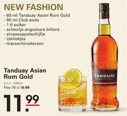 Sligro Tanduay Asian Rum Gold aanbieding
