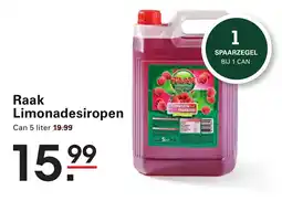 Sligro Raak Limonadesiropen aanbieding