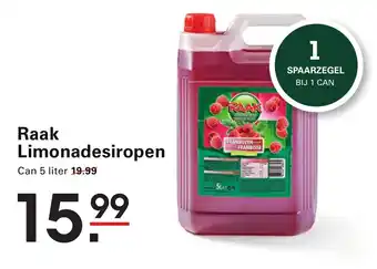 Sligro Raak Limonadesiropen aanbieding