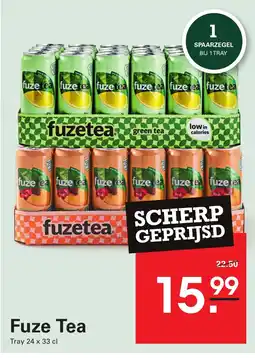 Sligro Fuze Tea aanbieding
