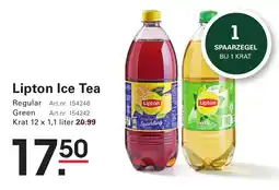 Sligro Lipton Ice Tea aanbieding