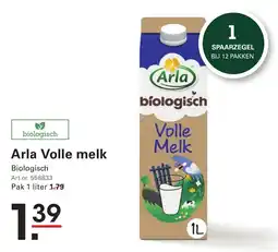 Sligro Arla Volle melk aanbieding