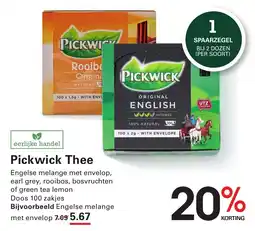 Sligro Pickwick Thee aanbieding