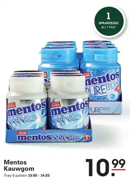 Sligro Mentos Kauwgom aanbieding