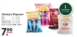 Sligro Jimmy's Popcorn aanbieding